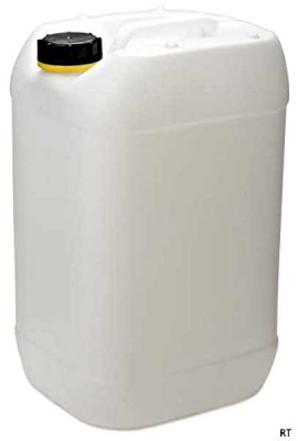 canister 25 liters - UN-3H1/X1.9 - FDA - transparent