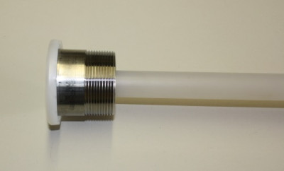 CDS1-Extractor mit aufgepresstem 2" Edelstahlgewinde - passend für G2" im SCHÜTZ Deckel