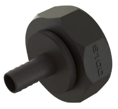 3" Part 'HC', S100x8 female buttress x 1" (25mm) hose tail G/P/P