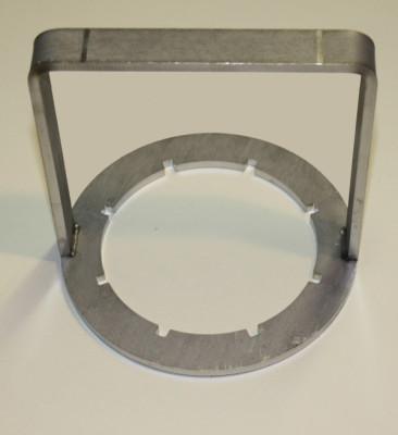 Kappenschlüssel DN80 Edelstahl für IBC Flach-Kappen v. WERIT