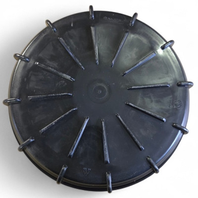 MAUSER IBC lid NW225 - black - from lid exchange