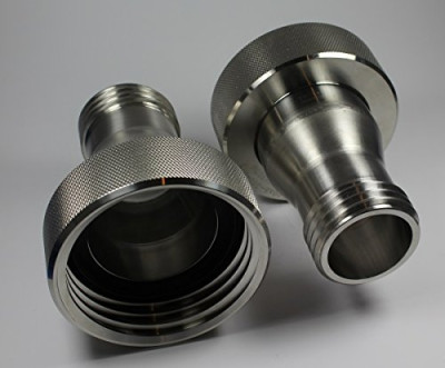 IBC ADAPTER 360° V4A - DN80 S100x8 IG auf 1" AG - EPDM - drehbar