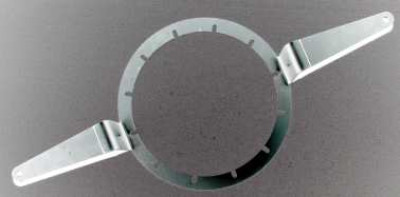 Deckelschlüssel NW225 - St37 / elekrolytisch verzinkt - für IBC Deckel