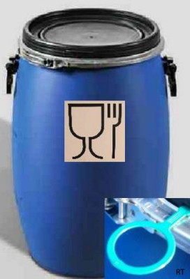 - Plastic drums for solids 60 litres UN-X FDA (for food) NEW