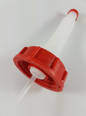 Kanister Ausgießer für Verschluss K61- Anti Gluck - 3/4 - flexibel