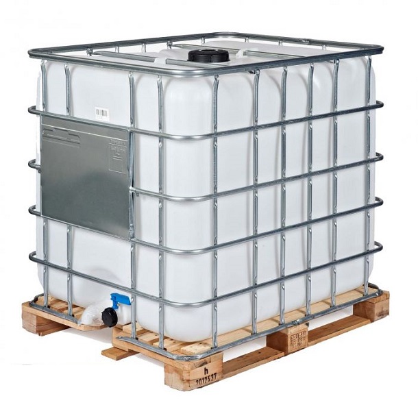 IBC Container 1000 L gereinigt TRANSPARENT