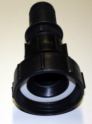 Anschlussstutzen DN80 S100x8 IG auf 2 Zoll Schlauchtülle