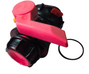 SCHÜTZ Kugelhahn DN50 70/S75x6 auf DN50 S60x6 - Konus (EPDM) - RESTPOSTEN